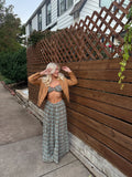 Kali Plaid Wide Leg Pants