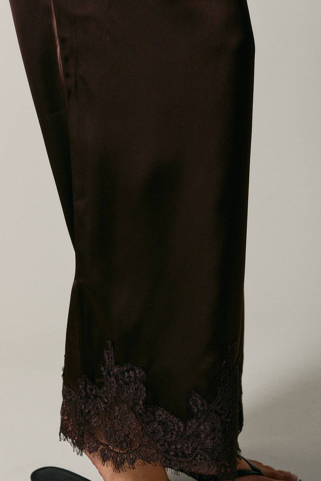 Mocha Silk Pants