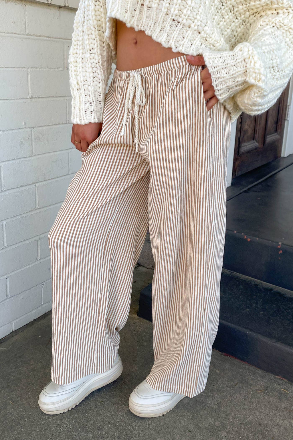 Dockside Striped Drawstring Pants