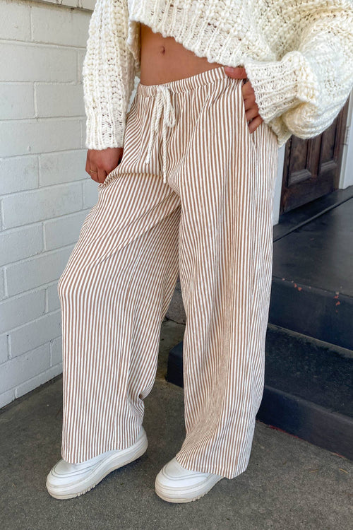 Dockside Striped Drawstring Pants